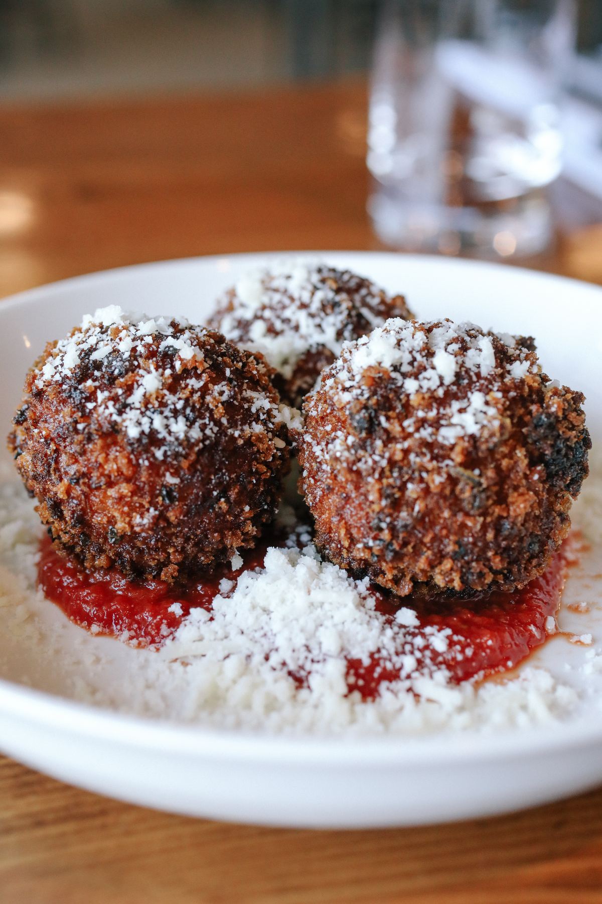 Meatballs at Amici